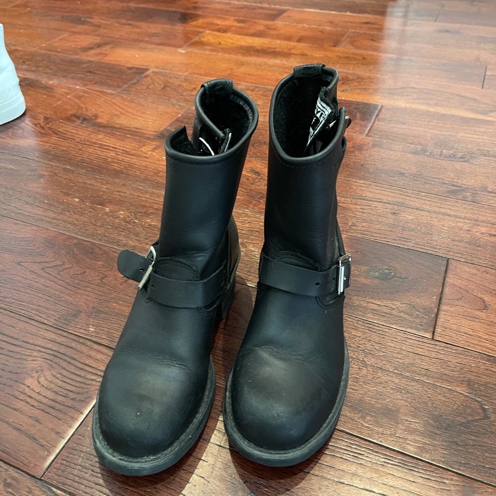 Frye Black leather boots